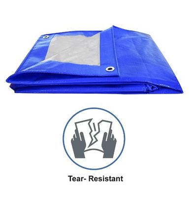 comprar Lona Azul / Prata Leve Impermeável 85-120GSM online manufacture