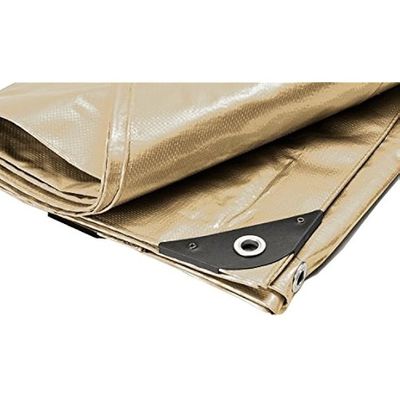 Beli Polyethylene Tugas Berat Tarpaulin Tahan UV dengan sudut yang diperkuat online manufacture