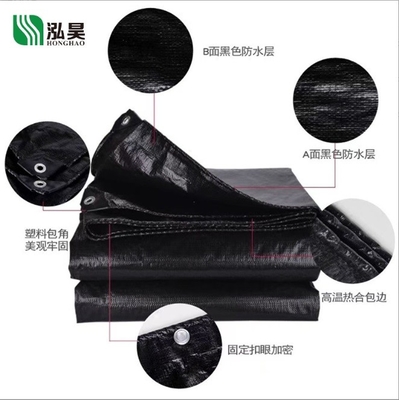 Polyethylen-Schwerlastplane 2m 4m 6m Breite mit 120g/qm HDPE-Gewebe