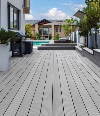 Decking Floor Plastic Wood Decking Eco Friendly Long Lifespan Typically 25 To 30 Years Durable Material For Outdoor Decking
