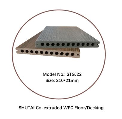 Weather Resistance And Temperature Fluctuations Co Extrusion WPC Decking Including Higher Initial Cost Compared To Traditional Wood Decking Designed For Outdoor Performance