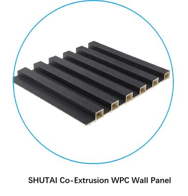 Typically 202mm X 20.5mm Wood Plastic Composite Wall Panel UV Stabilized Long-Lasting Maintenance Free Wall Cladding System