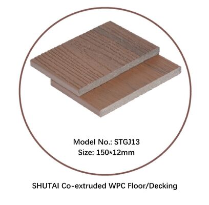 Higher Initial Cost Compared To Traditional Wood Decking Wood Plastic Composite Decking Fire Resistance Meets Fire Safety Standards Life Span 25-30 Years