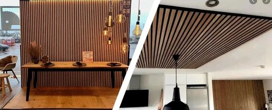 Bàn tường nhựa kết hợp gỗ không thể nhìn thấy và vật liệu thân thiện với môi trường có tính cách nhiệt tốt cho xây dựng bền